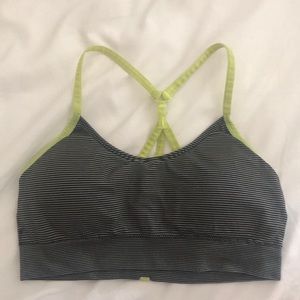 Black and neon Sports Bra selling 2!